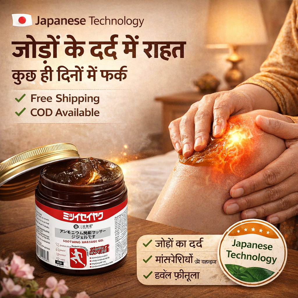 Primekart™ - Japanese Instant Pain Relief Soothing Massage Gel ( BUY 1 GET 1 FREE )